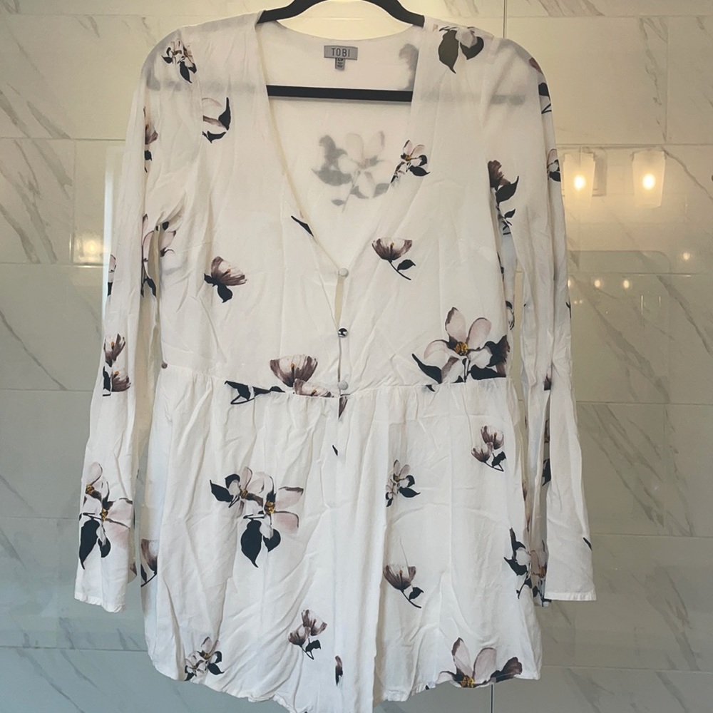 Tobi Floral Romper